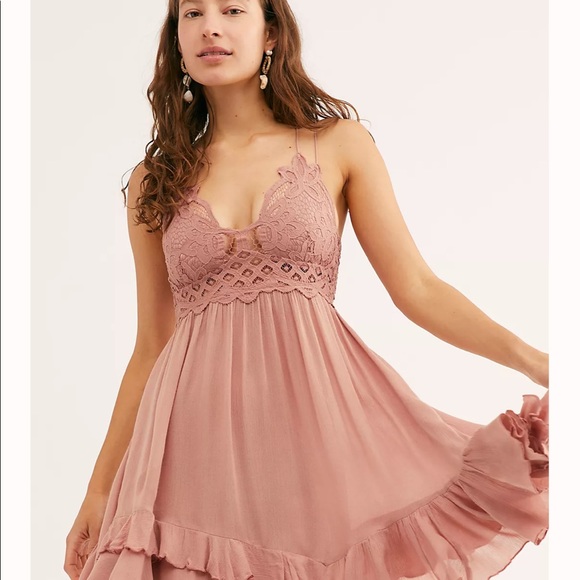 NWT Free People Adella Slip Dress - Picture 3 of 6